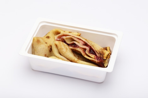 Fahéjas, szilvás palacsinta (2db)