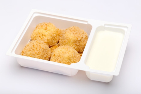 Túrógombóc pirított morzsával, tejföl (400g)