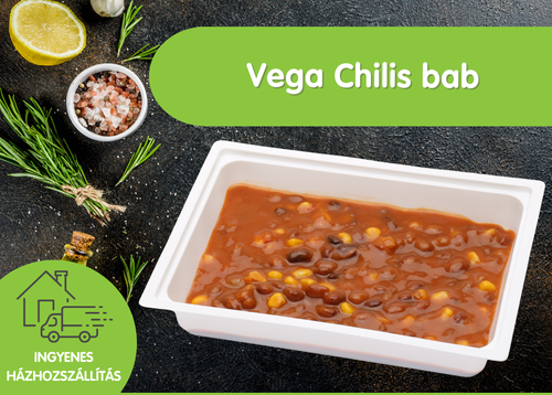 Vegán chilis bab