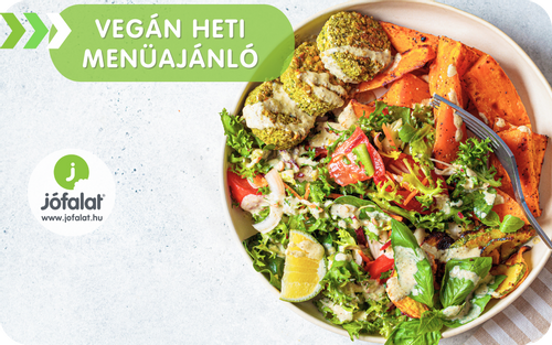  Jófalat vegán heti menüajánló