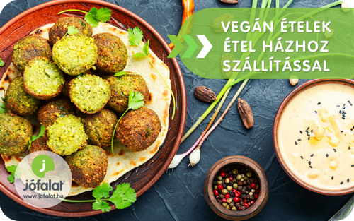 vegán ételek a Jófalattól házhozszállítással