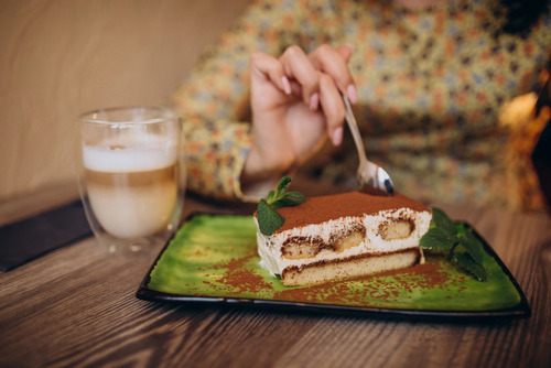 diétás desszertek a Jófalatnál - diétás tiramisu